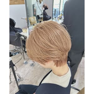 ミルクティーベージュショートヘア成増地下鉄成増大山