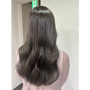 ダークグレージュ艶カラー成増地下鉄成増大山