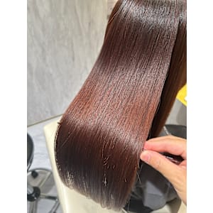 "髪質改善で叶える" オレンジベージュ『銀座/個室』