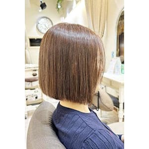 【ジュレベール 汲田】前下がりミニボブ