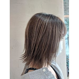 【MICHI refre店 藤原信恵】外はねボブ