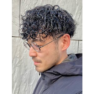 ツイストスパイラルパーマツイストパーマメンズマッシュパーマ