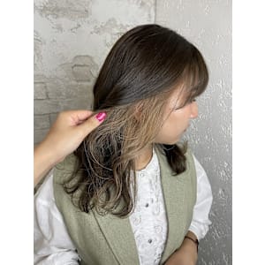 イヤリングカラーミルクティーベージュ成増地下鉄成増大山