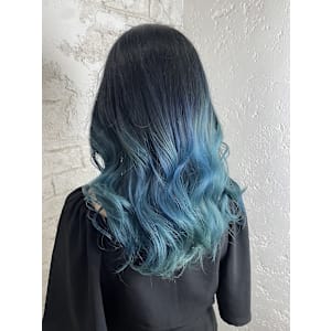 ブルーグラデーションカラー成増地下鉄成増大山