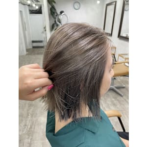 ミルクティーベージュボブ成増地下鉄成増大山