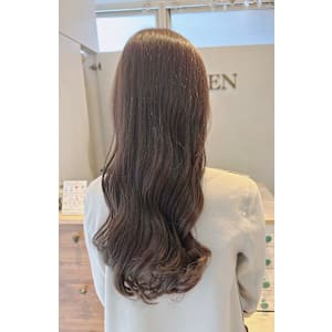 ＊LOREN＊ラベンダーベージュ/ロングウェーブ