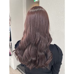 ピンクブラウンショコラカラー成増地下鉄成増大山