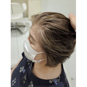 顔周りの白髪を活かした《魅せるグレイヘア》【我孫子】 - AVENIR 我孫子店【アブニールアビコテン】掲載中