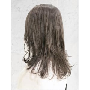 オリーブベージュ 透明感カラー 髪質改善 mt___213r