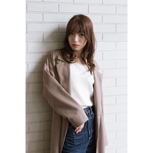 #セミロング#2024#グレージュ