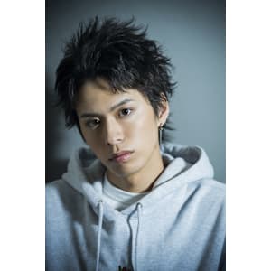 メンズショートアップバング成増地下鉄成増大山