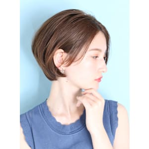 40代50代似合わせ小顔美髪シアーカラーカールショート - INCEPTION  GINZA 銀座【インセプション】掲載中