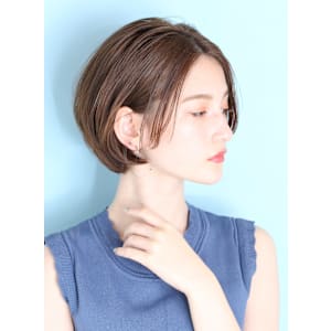 40代50代似合わせ小顔美髪シアーカラーカールショート - INCEPTION  GINZA 銀座【インセプション】掲載中