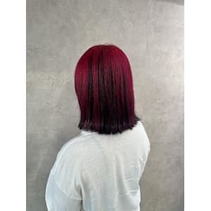 miu　レッド&ブラックのアンブレラカラー