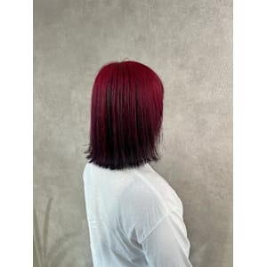 miu　レッド&ブラックのアンブレラカラー