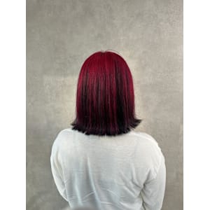 miu　レッド&ブラックのアンブレラカラー