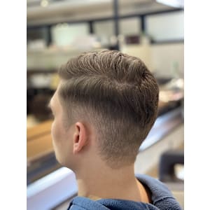 海外×七三スタイル