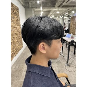 マッシュショート刈り上げ成増地下鉄成増大山