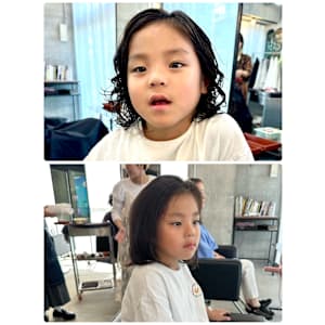 キッズパーマ×キッズカット◎三軒茶屋 RYUKI パーマ - Bond 三軒茶屋【ボンド サンゲンヂャヤ】掲載中