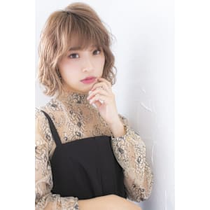 ミルクティーベージュボブ成増地下鉄成増大山