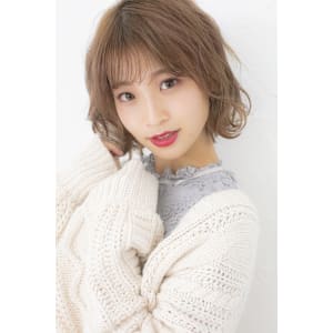 ミルクティーベージュボブ成増地下鉄成増大山