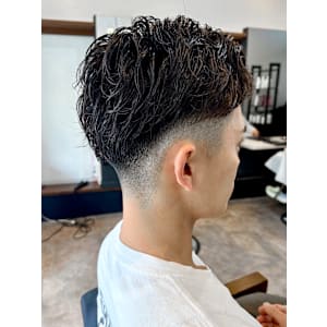 【IRIE 赤坂】メンズパーマフェードスタイル