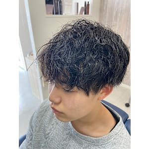 【髪仕度CORE／札幌市東区】メンズパーマ