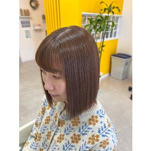 【髪仕度CORE／札幌市東区】ハイトーンボブ