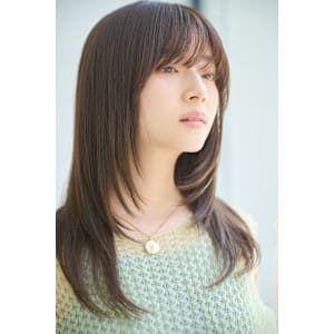 愛されガーリー小顔レイヤーカット