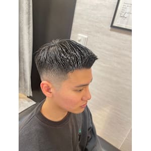 スキンフェード×クルーカット