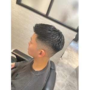 スキンフェード×クルーカット