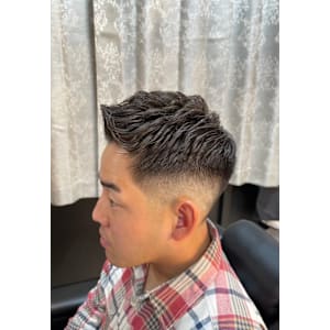 フェード×アップバング