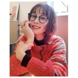 ワイドバング/オン眉/レイヤー/フェイスレイヤースタイル