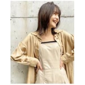 大人かわいいミディアムスタイル