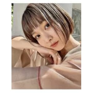 ハイトーンボブ/ベージュボブ