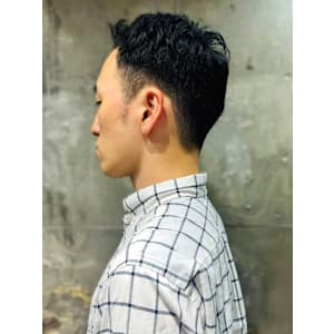 30代40代　ビジネスヘア　ベリーショート　メンズショート