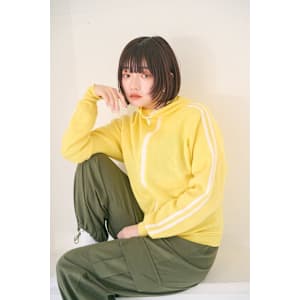 ナチュラルストレートのショートボブ