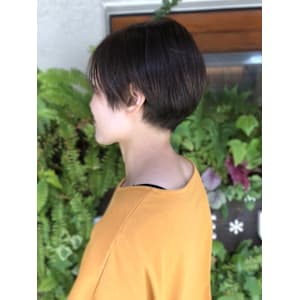 丸みショート　大人ショート　スタイリング簡単　20代30代