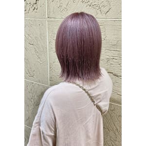 ピンクカラー/ブリーチカラー