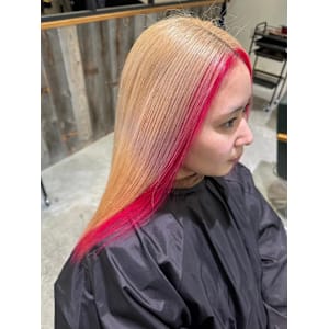 インナーカラー/20代30代40代/姪浜