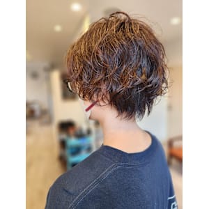 ハンサムパーマ