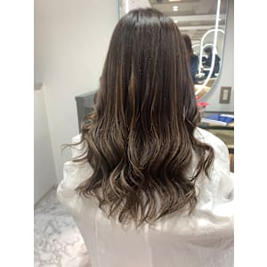 ゆるふわセミロング