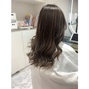 ゆるふわセミロング