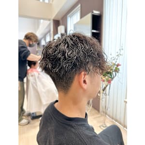 メンズヘア×ツイスパ