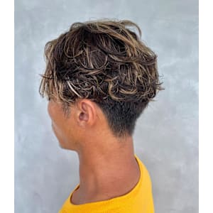 ソフトカールパーマ/ハンサムショート/ツーブロック