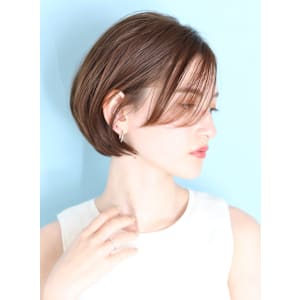 40代50代似合わせ小顔美髪シアーカラーカールショート - INCEPTION  GINZA 銀座【インセプション】掲載中