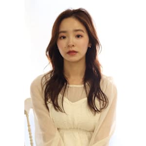 20代30代◎セミディ×かきあげ×大人可愛い外巻きウェーブ