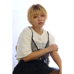 顔周りレイヤー/外ハネ/ボブ/20代30代40代