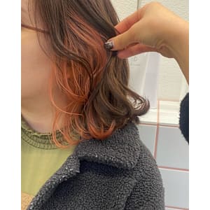 《花屋併設》インナーカラー