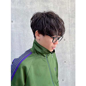 マッシュのニュアンスパーマ